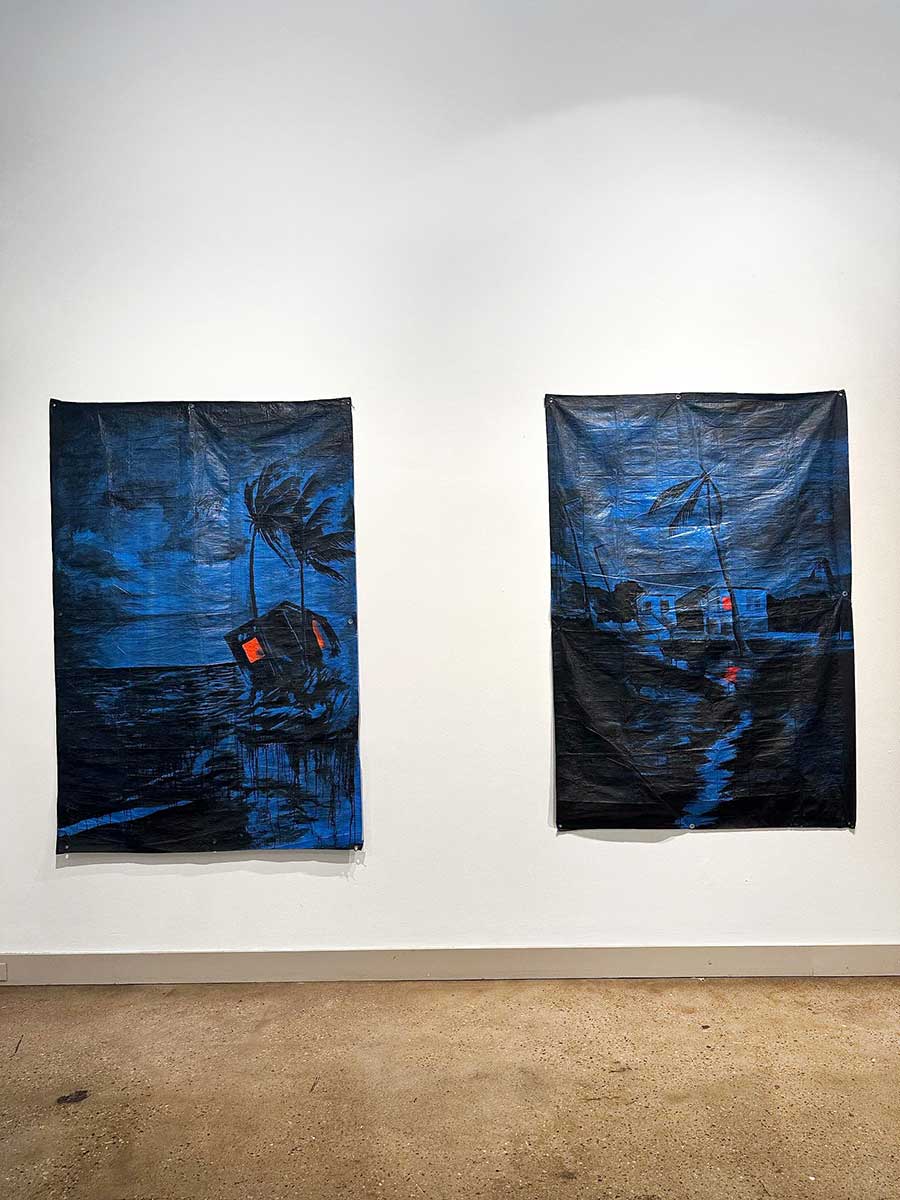 Flood Aftermath and Other Hurriane Stories Installation